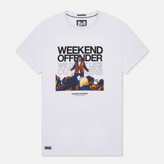 Футболка мужская Weekend Offender PTAW2109 белая S