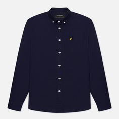 Рубашка мужская Lyle & Scott LW1302VTR синяя S Lyle&Scott
