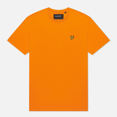 Футболка мужская Lyle & Scott TS400V оранжевая M Lyle&Scott