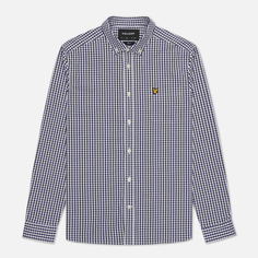 Рубашка мужская Lyle & Scott LW1114V синяя L Lyle&Scott