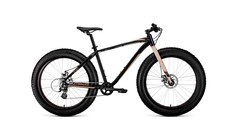 Горный велосипед Forward Bizon 26 2021 рост 18" черный/бежевый