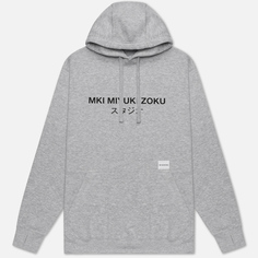 Худи мужское MKI Miyuki-Zoku MCLHD серое M