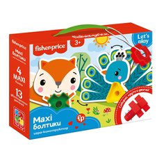 Игра настольная конструктор Fisher-Price Maxi-болтики VT2905-15 Vladi Toys