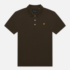 Футболка-поло мужская Lyle & Scott SP400VOG хаки XL Lyle&Scott