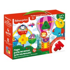 Игра-конструктор с болтами Fisher-Price Парк развлечений VT2905-13 Vladi Toys