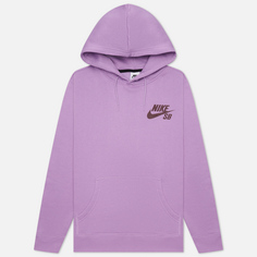 Худи мужское Nike SB CW7064 фиолетовое XS
