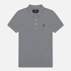 Футболка-поло мужская Lyle & Scott SP400VB серая S Lyle&Scott