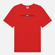 Футболка мужская Tommy Jeans DM0DM10942 красная XL