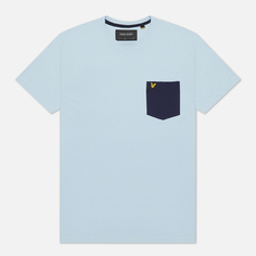 Футболка мужская Lyle & Scott TS831V голубая S Lyle&Scott