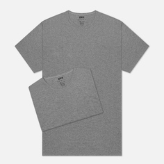 Комплект футболок мужских Edwin I024965 серых XL