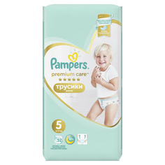 Трусики Pampers Premium Care 5 (12-17 кг), 52 шт.