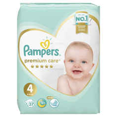 Подгузники Pampers Premium Care Maxi (9-14 кг) 37 шт.