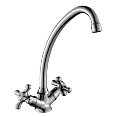 Смеситель для кухонной мойки Rossinka Silvermix H02-71 хром