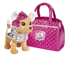 Мягкая игрушка Simba Chi Chi Love Гламур с розовой сумочкой и бантом 5893125