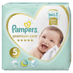 Подгузники Pampers Premium Care Junior (11+ кг) Экономичная 28 шт.