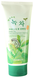 Очищающая пенка FoodaHolic Green Tea Fresh Soothing Foam Cleansing 180 мл