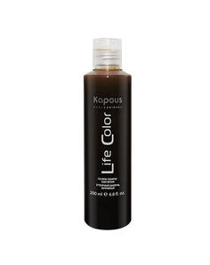 Оттеночный шампунь Kapous Life Color Коричневый 200 мл