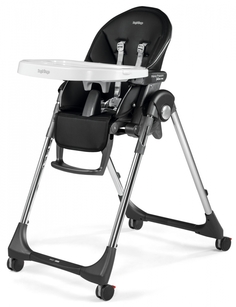 Стульчик для кормления Peg-Perego Prima Pappa Follow Me Hi-Tech Licorice