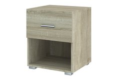 Тумба прикроватная приставная Hoff Николь 80293350 40x35x47 см, дуб сонома