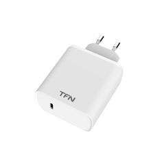 Сетевое зарядное устройство TFN Rapid+, 1 USB Type-C, (TFN-WCRPD30WPDWH) white