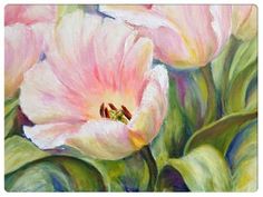 Подставки на пробке Альпийские тюльпаны 40х29 см (4шт) Top Art Studio