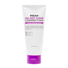 Очищающая пенка для умывания All Day Clear Cleansing Foam 120 мл Pekah