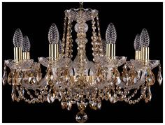 Люстра подвесная Bohemia Ivele Crystal 1402/8/195/G/R721