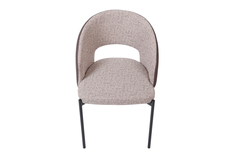 Стул Hoff Darrius 80343992, черный матовый/бежевый/коричневый