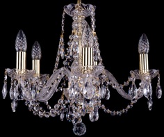 Люстра подвесная Bohemia Ivele Crystal 1406/5/160/G