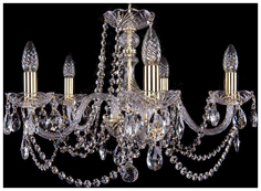 Люстра подвесная Bohemia Ivele Crystal 1402/5/195/G