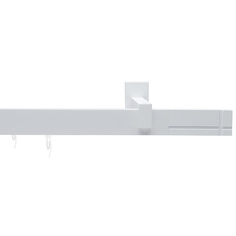 Карниз Arttex однорядный Хай-тек Белый 320 Лайн