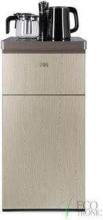 Кулер с чайным столиком (тиабар) Ecotronic TB7-LE Gold/Black