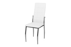Стул Hoff Sabina 80358895, зеркальный хром/белый