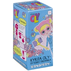Игровой набор Bondibon Куколка OLY путешественница, 11,5 см