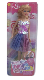 Кукла в цветной юбке Defa Lucy