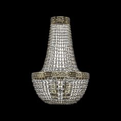 Хрустальное потолочное бра 19051B/H2/25IV GB Bohemia Ivele Crystal