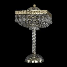 Хрустальная настольная лампа 19272L4/25IV G Bohemia Ivele Crystal