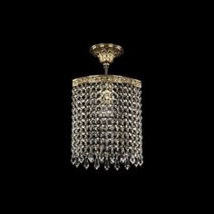 Люстра хрустальная подвесная 19203/20IV G Drops Bohemia Ivele Crystal