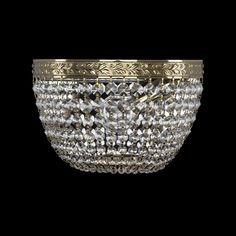 Хрустальное потолочное бра 19051B/20IV G Bohemia Ivele Crystal