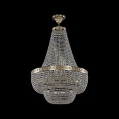 Хрустальная люстра 19091/H2/60IV G Bohemia Ivele Crystal