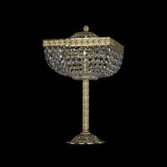 Хрустальная настольная лампа 19282L6/25IV G Bohemia Ivele Crystal