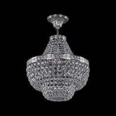 Хрустальная люстра 19101/H1/35IV Ni Bohemia Ivele Crystal