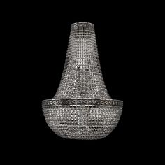 Хрустальное потолочное бра 19051B/H2/35IV NB Bohemia Ivele Crystal