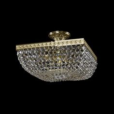 Хрустальная люстра 19282/35IV G Bohemia Ivele Crystal