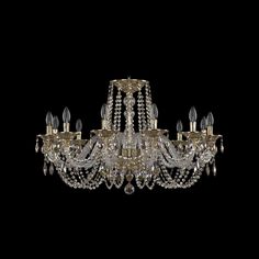 Хрустальная люстра 16102/12/300 G R801 Bohemia Ivele Crystal