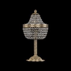 Хрустальная настольная лампа 19051L6/H/20IV Pa Bohemia Ivele Crystal