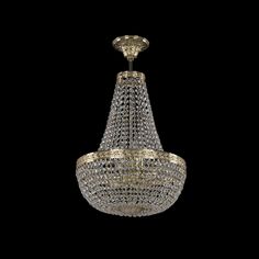 Хрустальная люстра 19051/H2/35IV G Bohemia Ivele Crystal