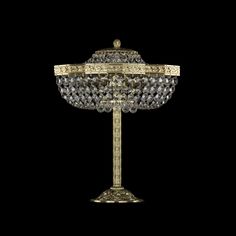 Хрустальная настольная лампа 19283L6/35IV G Bohemia Ivele Crystal