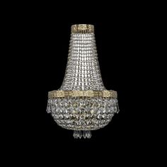 Хрустальное потолочное бра 19271B/H2/25IV G Bohemia Ivele Crystal