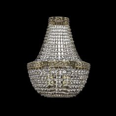 Хрустальное потолочное бра 19051B/H1/25IV GB Bohemia Ivele Crystal